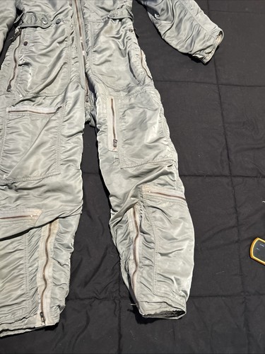 【U.S.A.F】COVERALL FLYING MAN'S 1977製 Vintage USAF CWU-1/P Flight Coveralls Mens Small Long… - Gem