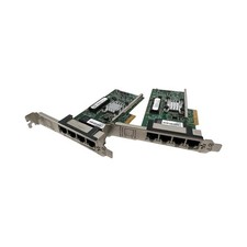 Lot 2x HP 331T 1GB Quad Port Ethernet Adapter 647592-001 / 649871-001 FH Bracket
