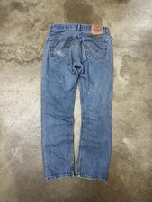 Vintage Levis 501 Made In USA Button Fly Work Wear 33x31