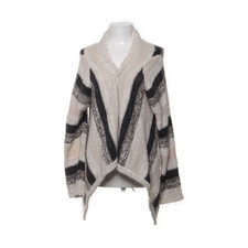 Khujo, Strickjacke, Damen, Größe: L, ASMAA, Beige/Schwarz #07G