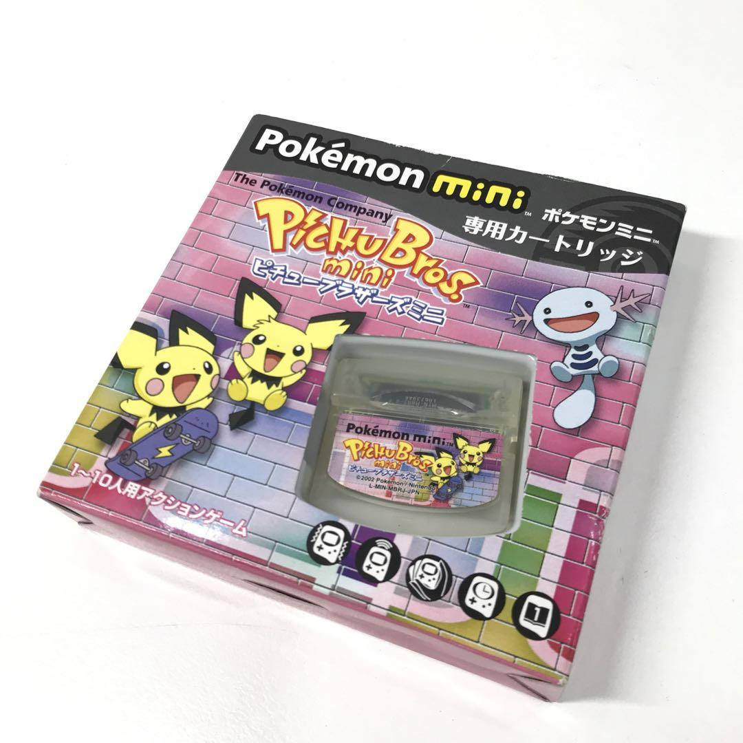 Pichu Bros mini Pokemon Mini Brothers Nintendo Japan with Pichu Bros mini Pokemon Mini Brothers Nintendo Japan with