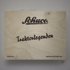 Schuco Traktorlegenden Holzbox Edition 1:43 L...