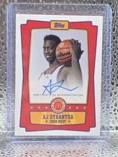 2025 Topps Chrome McDonald’s #EA-AD AJ Dybantsa Event ON CARD Autograph BYU