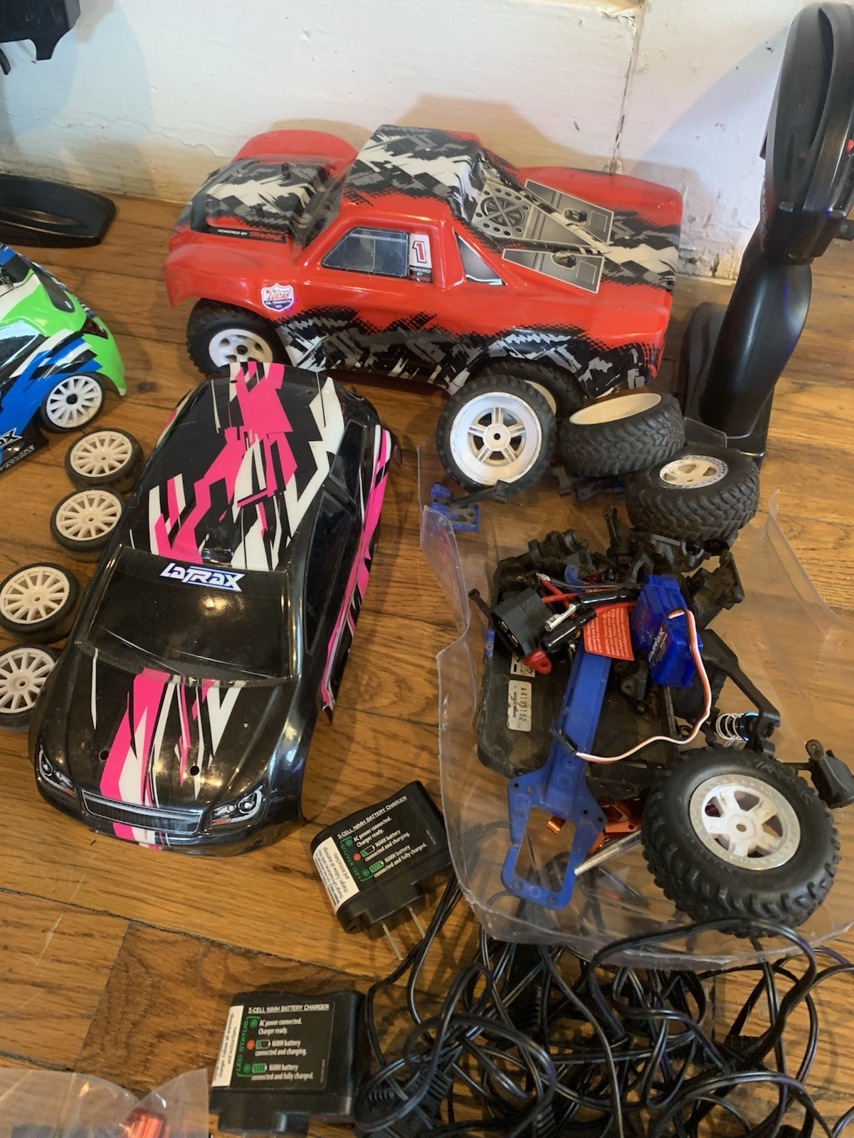 LaTrax Prerunner Huge Lot Rally Hop-ups Clean tested adult owned and driven RTR