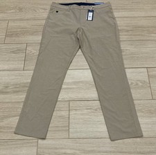 NEW Vineyard Vines Men  s Pants OTG 35x32 Khaki Tan PERFORMANCE On The Go NWT