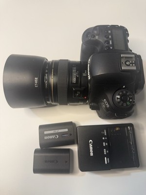Canon EOS 6D Mark II DSLR Camera With 85mm 1.8 Lens + Professional Battery