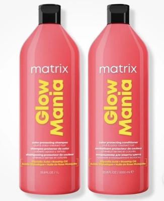 Matrix glow mania shampoo and conditioner 33.8oz