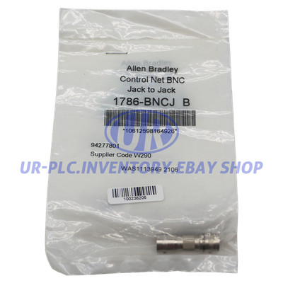 New Allen Bradley 1786-BNCJ ControlNet Media Jack-to-Jack TNC Connector