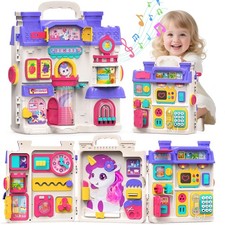 Busy Board for 1 Year Old Girl Gifts, Montessori Toys for 1 2 Year Old - 56 ...