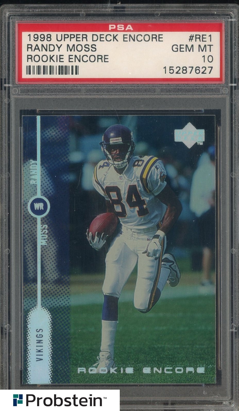 Randy Moss Upper Deck Encore Rookie Encore #RE1 Base