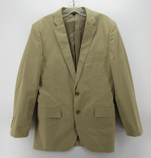 J Crew Sport Coat Men 39 Beige Ludlow Larusmiani Blazer Khaki Jacket Lined