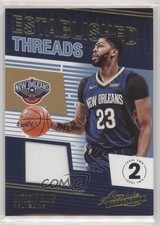 2018-19 Absolute Memorabilia Established Threads Level 2 46/75 Anthony Davis s3g