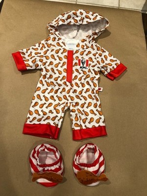   Build a Bear  KFC Chicken Sleeper w Hood & Slippers