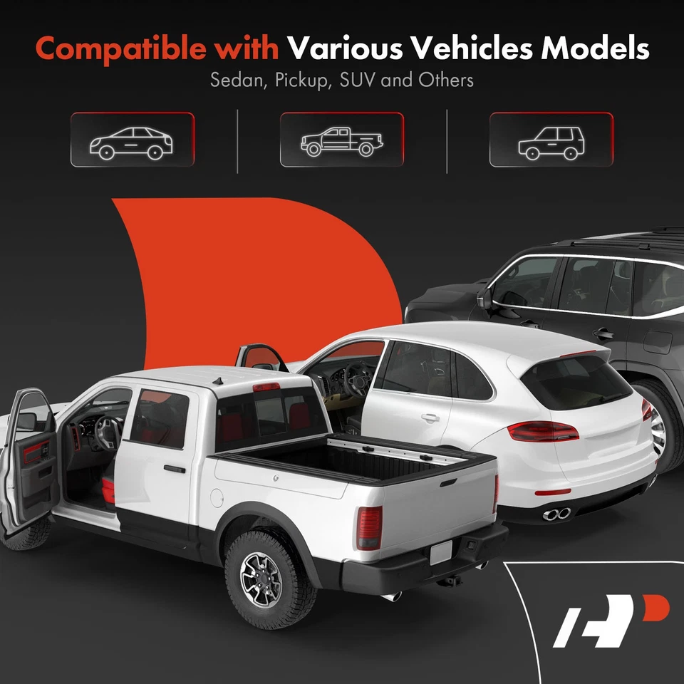 A-Premium 2x Sello de resistencia para puerta delantera izquierda y derecha para Chevrolet G10 G20 G30 Foto 2 de 4