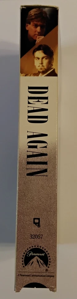 Dead Again (Gently Used VHS 1991) Supernatural-Tinged Romantic Murder Mystery Foto 4 de 4