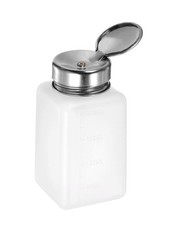 Down Liquid Dispenser Pump Dispenser Bottle 200 ml White