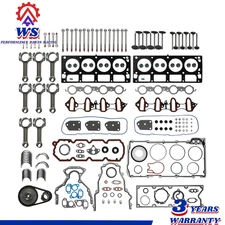 Cylinder Head Gasket Con-Rod Timing Chain Kit For Chevy GMC Buick 4.8 5.3L 05-11