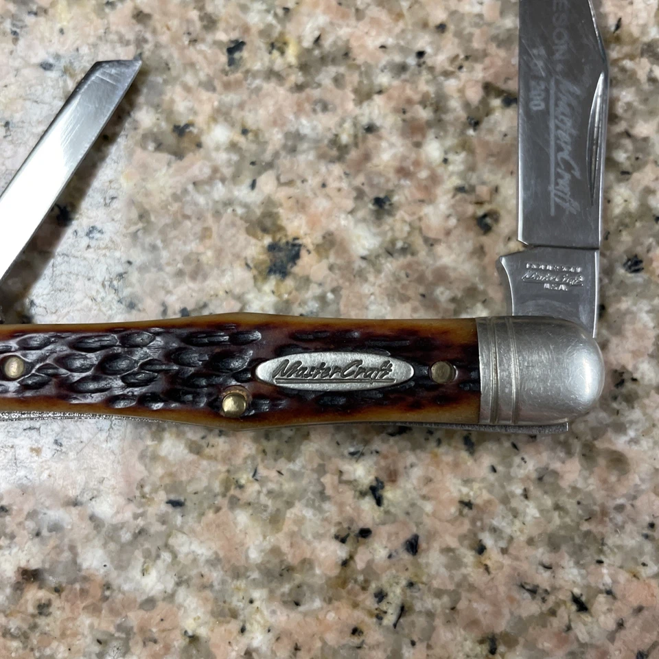 Cuchillo bolígrafo Robeson Mastercraft de Queen Cutlery EE. UU. edición limitada 1 de 200 Foto 3 de 4