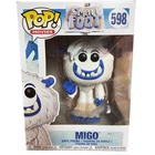 Funko Pop Movies Smallfoot Migo 598 Vinyl Figure White Blue Yeti Collectible