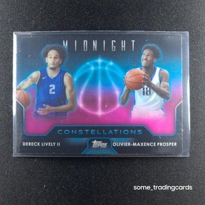 Topps Dereck Lively II / Olivier-Maxence Prosper Dual Constellations 2023/24 NBA