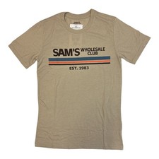 Sam's Wholesale Club Unisex Adult Graphic Print Short Sleeve Crewneck T-Shirt
