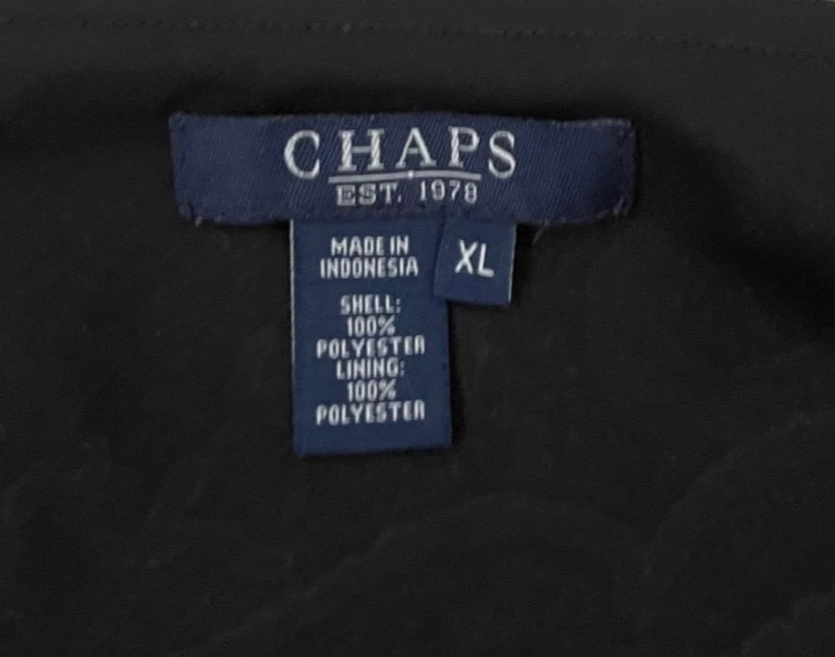 CHAPS Skirt Women's XL Brown Paisley 100% Polyester Elastic Waistband Classic - Image 4 of 4