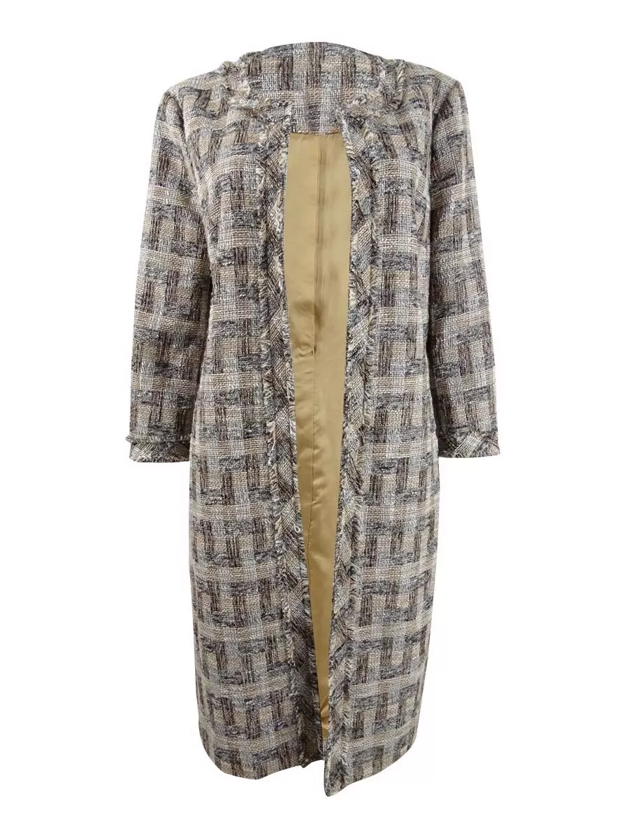 Anne klein hotsell long jacket