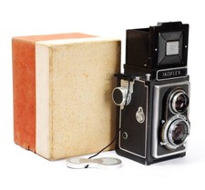 Ikoflex Ia Zeiss Ikon TLR Lens Novar Anastigmat 3.5/75mm 6x6 Boxed No.738508