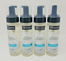 4 Pack TRESemme Pro Pure Foam Shampoo For Volumized Hair Volume Shampoo 6.76 oz