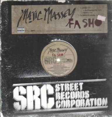 Majic Massey - Fa Sho / VG+ / 12''''