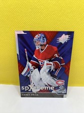 2007 SPX CAREY PRICE Rookie #x54 Canadiens  Montreal Recrue #24/25 Rare Silver