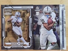 2022 Chronicles Playoff Momentum RC Zamir White Plus Luminance Base RC Raiders
