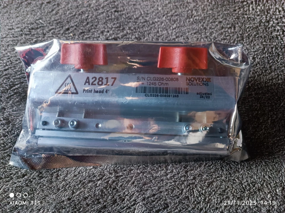 Testina di stampa Avery/Novexx A2817 Foto 3 de 4