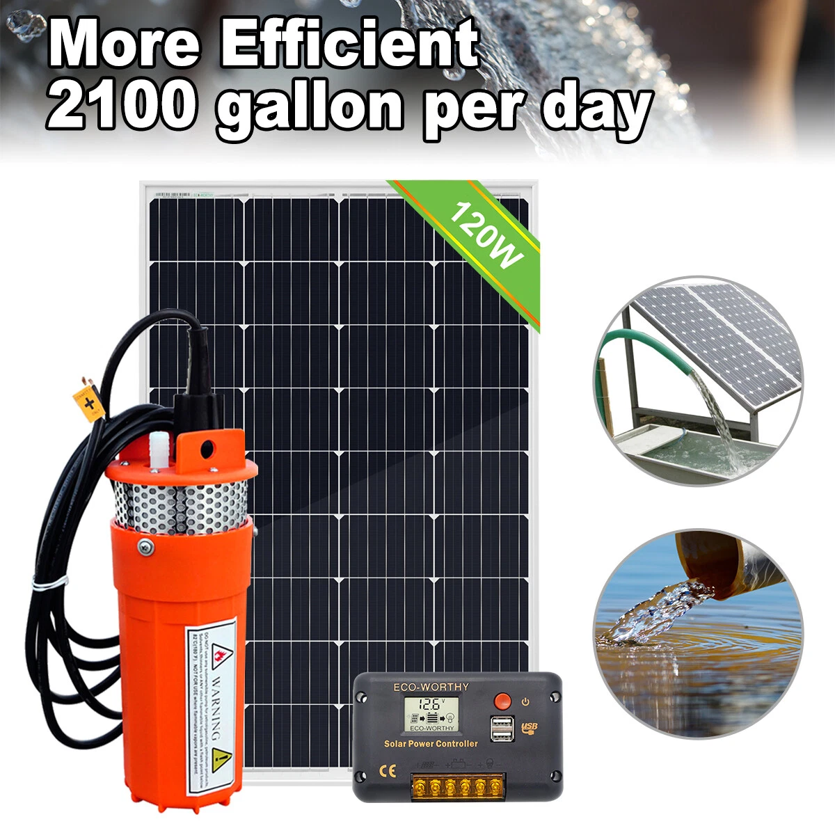 Solar submersible pump deals