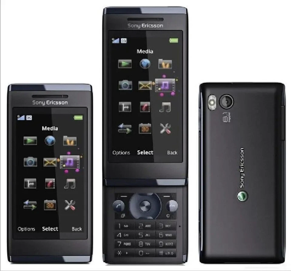 Sony Ericsson Aino U10 Original U10i 3G 8.1MP WIFI GPS Keyboard Mobile Phones - Image 2 of 4