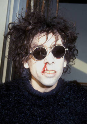 Tim Burton during Tim Burton's ''The Nightmare Before Christmas'' .. Old Photo 20