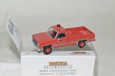 HO scale Brekina 19659 Chevrolet C20 pickup truck New York Vista Fire Department