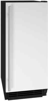 U-Line UHCP115WS01A 15'' Clear Square Cube Ice Maker Right Hinge Door WHITE New