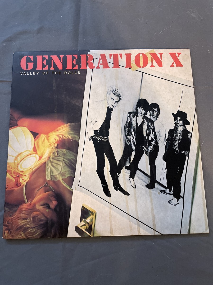 Generation X Valley Of The Dolls 1979 Record LP Vinyl Punk Rock