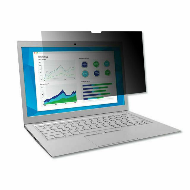 NEW 3M PF140W9B 16:9 Frameless Blackout Privacy Filter for 14" Laptop Widescreen