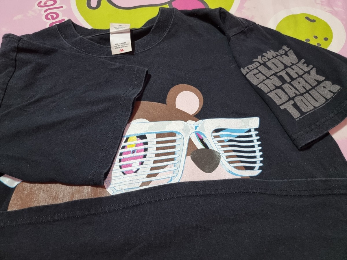 Kanye West Takashi Murakami 2007 Vintage T-shirt M size 20.5*27
