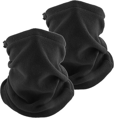 Thermo Fleece Schlauchschal Halswärmer Radfahren Schal warm Winter Ski Sport Herren Damen