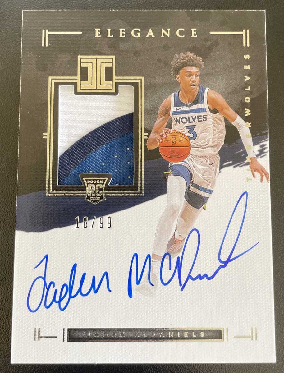 激レア期間限定出品・1/1 RC auto】Jaden Mcdaniels