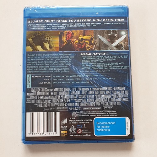 Hellboy (Blu-ray, 2004) Region Free (Director's Cut) Ron Perlman, Selma Blair, - Picture 3 of 5