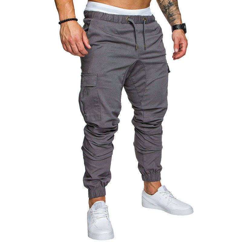 Men Hip Hop Jogger Pants Casual Sweatpants for Men-image