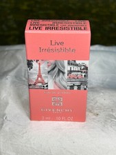 GIVENCHY LIVE IRRESISTIBLE 3ML EDP MINI SPLASH NEW WITH BOX 