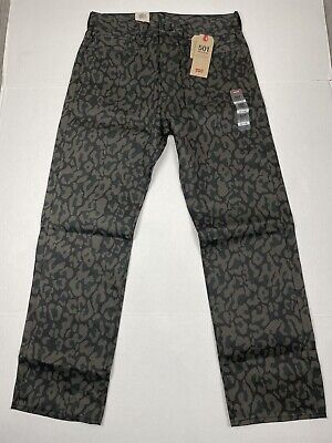 LEVI'S ORIGINAL Men's CAMO 501 JEANS New, Sizes 30-32-34-36 LEVI'S ORIGINAL Men's CAMO 501 JEANS New, Sizes 30-32-34-36