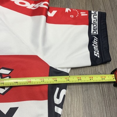 Maillot Cycliste Santini Équipe SMS Rothhaus Allemagne Taille L - Rouge, Occasion