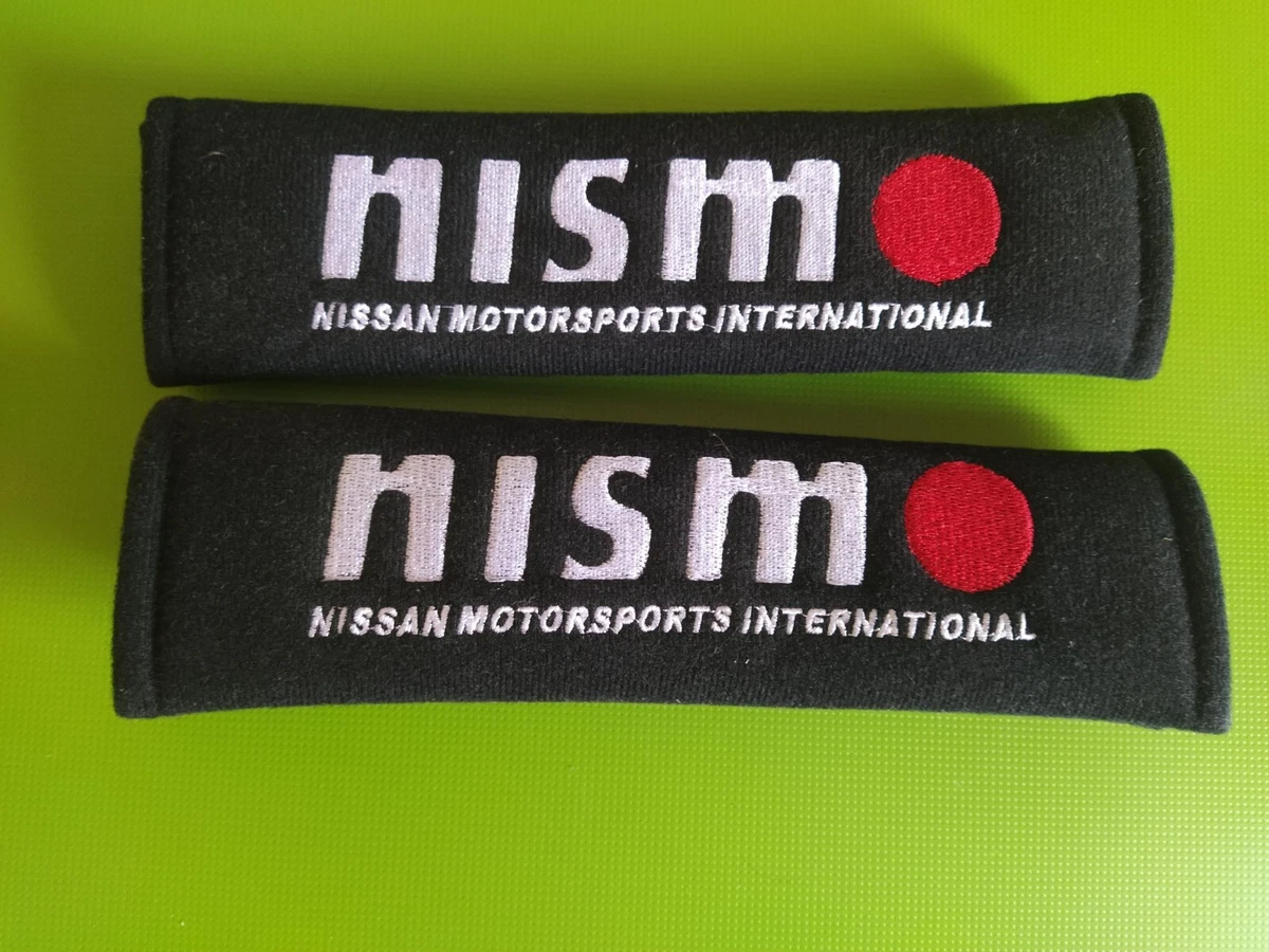 Nismo seat belt hot sale pads