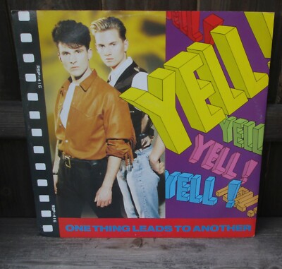 Yell!: One Thing Leads To Another 12'' Vinyl Single 1990 1st UK Press 12 FAN 26